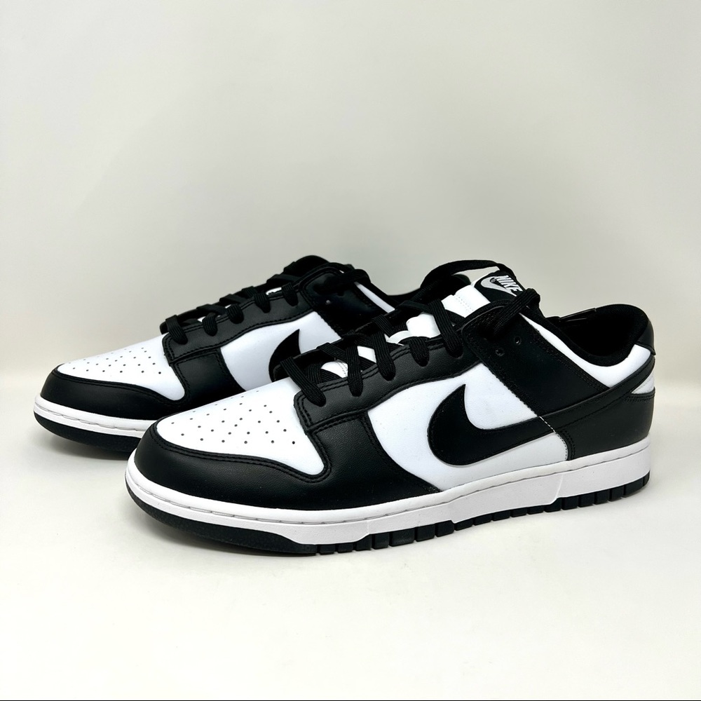 Nike Dunk Low 'Black White' Shoes Size 13
